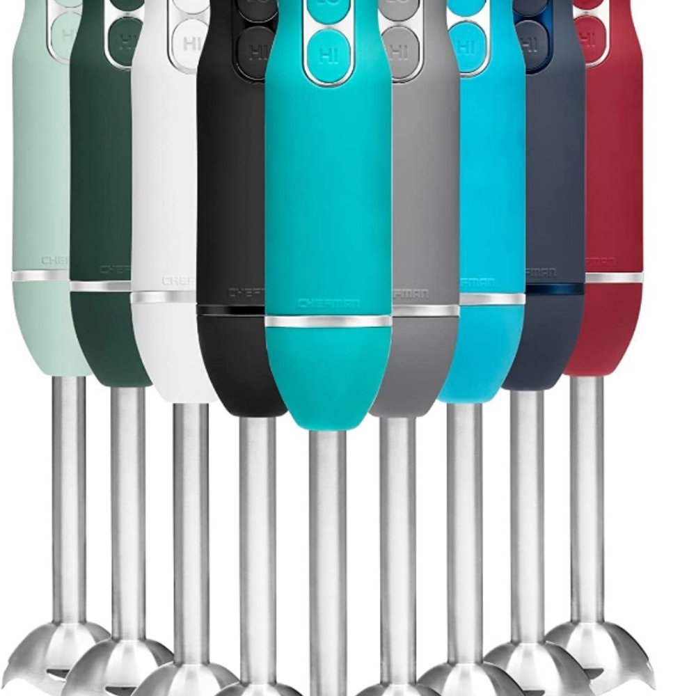 Chefman Immersion Stick Hand Blender with Stainless Steel Blades,